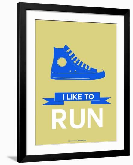 I Like to Run 2-NaxArt-Framed Art Print