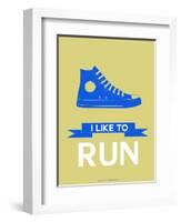 I Like to Run 2-NaxArt-Framed Art Print