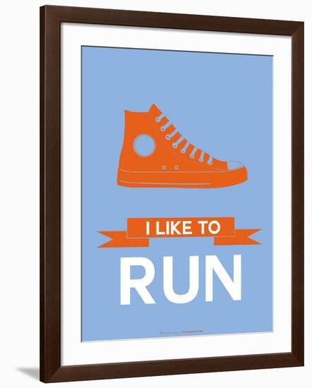 I Like to Run 3-NaxArt-Framed Art Print