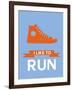 I Like to Run 3-NaxArt-Framed Art Print