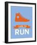 I Like to Run 3-NaxArt-Framed Art Print