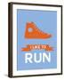 I Like to Run 3-NaxArt-Framed Art Print