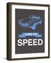 I Like to Speed 1-NaxArt-Framed Art Print