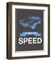 I Like to Speed 1-NaxArt-Framed Art Print