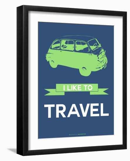 I Like to Travel 3-NaxArt-Framed Art Print