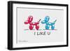 I Like U-Mark Ashkenazi-Framed Giclee Print