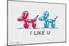 I Like U-Mark Ashkenazi-Mounted Giclee Print