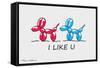 I Like U-Mark Ashkenazi-Framed Stretched Canvas