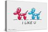 I Like U-Mark Ashkenazi-Stretched Canvas