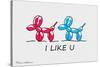 I Like U-Mark Ashkenazi-Stretched Canvas