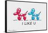 I Like U-Mark Ashkenazi-Framed Stretched Canvas