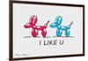 I Like U-Mark Ashkenazi-Framed Giclee Print