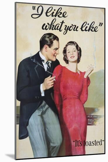 I Like What You Like Advertising Poster-Hayden Hayden-Mounted Giclee Print