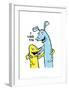 I Like You - Tommy Human Cartoon Print-Tommy Human-Framed Giclee Print