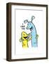 I Like You - Tommy Human Cartoon Print-Tommy Human-Framed Giclee Print