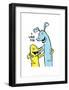 I Like You - Tommy Human Cartoon Print-Tommy Human-Framed Giclee Print