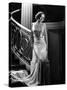 I Live My Life, Joan Crawford Wearing Evening Gown Designed by Adrian, 1935-null-Stretched Canvas