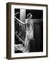 I Live My Life, Joan Crawford Wearing Evening Gown Designed by Adrian, 1935-null-Framed Photo