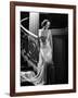 I Live My Life, Joan Crawford Wearing Evening Gown Designed by Adrian, 1935-null-Framed Photo