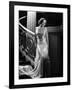 I Live My Life, Joan Crawford Wearing Evening Gown Designed by Adrian, 1935-null-Framed Photo