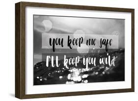 I'll Keep You Wild-Lila Fe-Framed Art Print