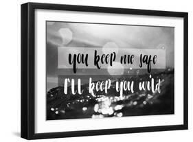 I'll Keep You Wild-Lila Fe-Framed Art Print