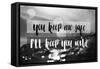 I'll Keep You Wild-Lila Fe-Framed Stretched Canvas