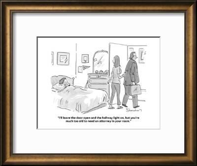 I Ll Leave The Door Open And The Hallway Light On But You Re Much Too Ol Cartoon Premium Giclee Print Danny Shanahan Allposters Com I Ll Leave The Door Open And The Hallway Light On But You Re Much Too Ol Cartoon Premium Giclee Print Danny Shanahan Allposters Com