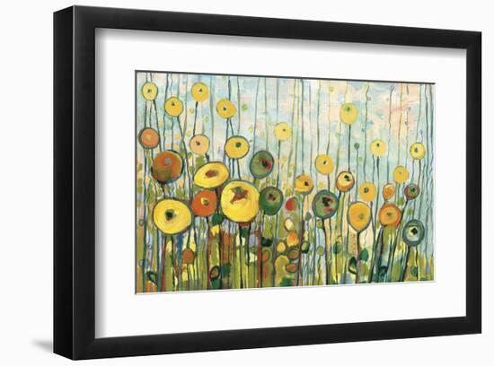 I’ll Meet You For Martinis in the Poppy Garden-Jennifer Lommers-Framed Art Print