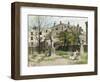 I lövsprickningen by Carl Larsson-null-Framed Photographic Print