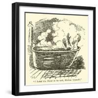 "I Looked Like Marat in the Bath, Madame Tussaud'S"-Weedon Grossmith-Framed Giclee Print