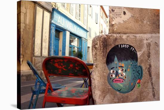 I lost it - Marseille, Le Panier-KASHINK-Stretched Canvas
