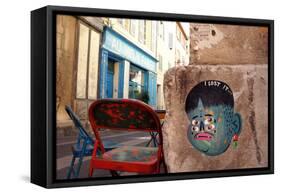 I lost it - Marseille, Le Panier-KASHINK-Framed Stretched Canvas