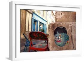 I lost it - Marseille, Le Panier-KASHINK-Framed Photographic Print