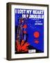 I Lost My Heart In Honolulu-S-Framed Art Print