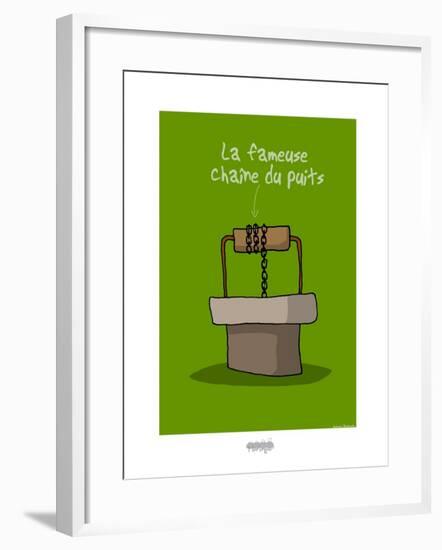 I Lov'ergne - Chaîne du puits-Sylvain Bichicchi-Framed Art Print