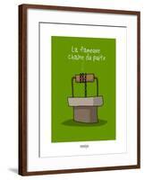 I Lov'ergne - Chaîne du puits-Sylvain Bichicchi-Framed Art Print