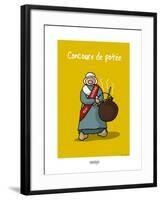 I Lov'ergne - Concours de potée-Sylvain Bichicchi-Framed Art Print