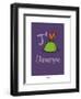 I Lov'ergne - J'aime l'Auvergne-Sylvain Bichicchi-Framed Art Print