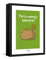 I Lov'ergne - Porte-monnaie auvergnat-Sylvain Bichicchi-Framed Stretched Canvas