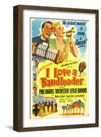 I Love a Bandleader-null-Framed Art Print