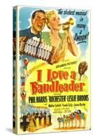 I Love a Bandleader-null-Stretched Canvas