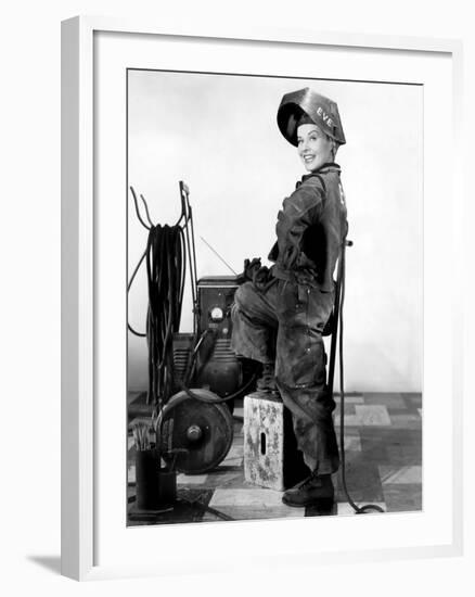 I Love a Soldier, Paulette Goddard, 1944-null-Framed Photo