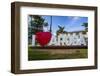 I Love Aruba Sign in Downtown Oranjestad, Capital of Aruba, ABC Islands, Netherlands Antilles-Michael Runkel-Framed Photographic Print