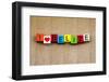 I Love Belize - Sign Series for Travel and Holidays-EdSamuel-Framed Photographic Print