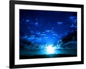 I Love Blue-Philippe Sainte-Laudy-Framed Photographic Print