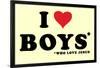 I Love Boys-null-Framed Poster
