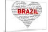 I Love Brazil-kbuntu-Stretched Canvas