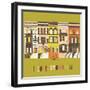 I Love Brooklyn Print Design-Lavandaart-Framed Art Print