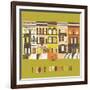 I Love Brooklyn Print Design-Lavandaart-Framed Art Print